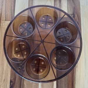 Microwave Muffin Cupcake‎ Pan VTG MCM Mid Century Modern 1970s US PAT #251.536